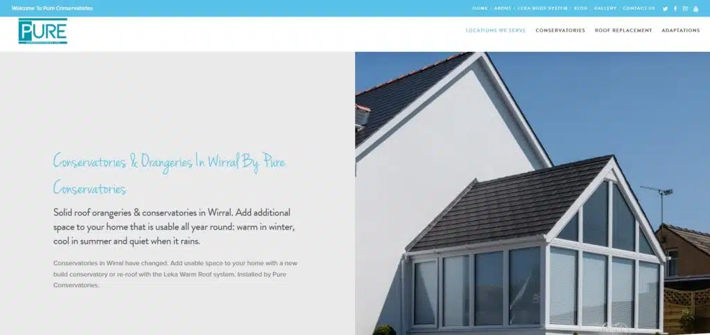 pure conservatories